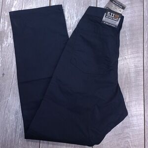 5.11 Tactical Jean-Cut Pant Men 30x34 Dark Navy Taclite Ripstop 74385